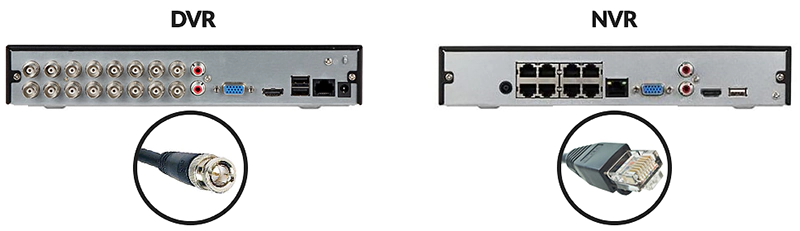 تفاوت دستگاه NVR و DVR ورتینا